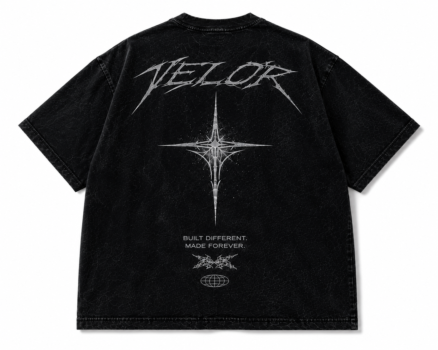 Velor Star Tee back view