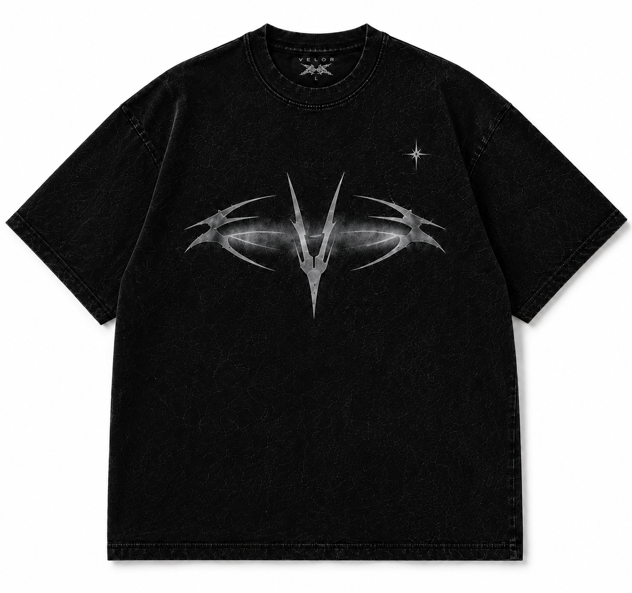 Velor Star Tee front view